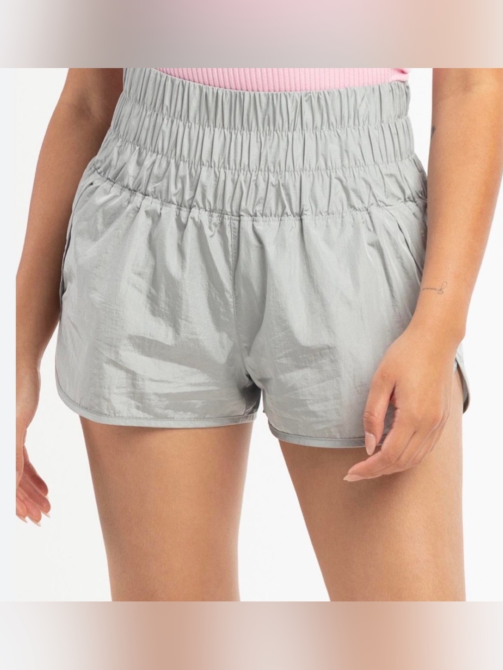FP Movement the way home shorts light grey size XS